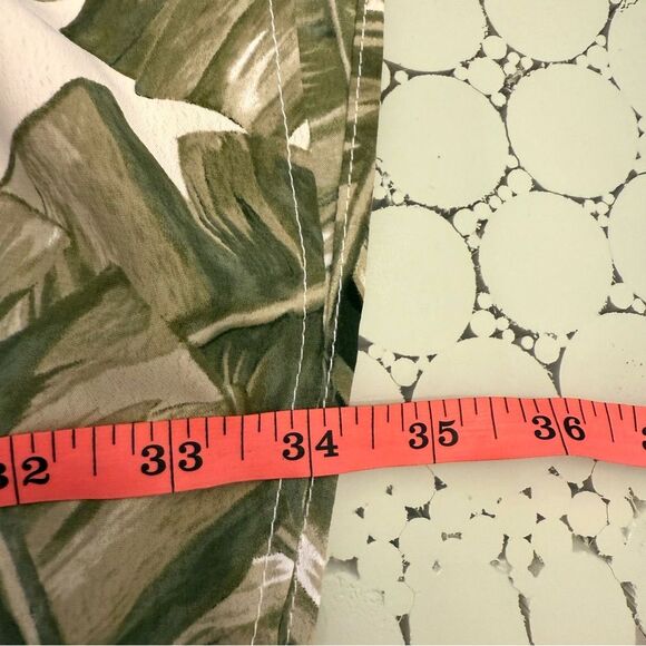 Show me your Mumu Tunic Green, beige Size Extra Large size  small - Picture 6 of 7